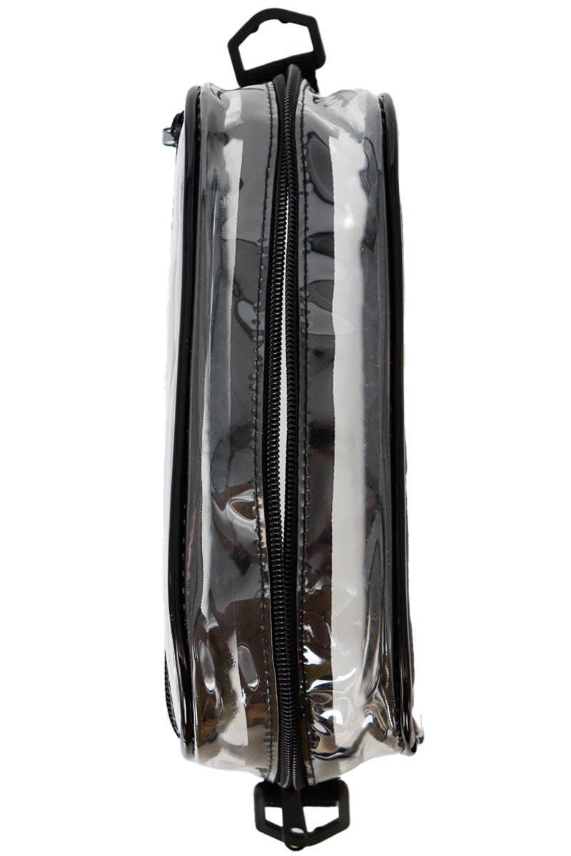 Clear Pvc Crossbody Messenger Travel Bag