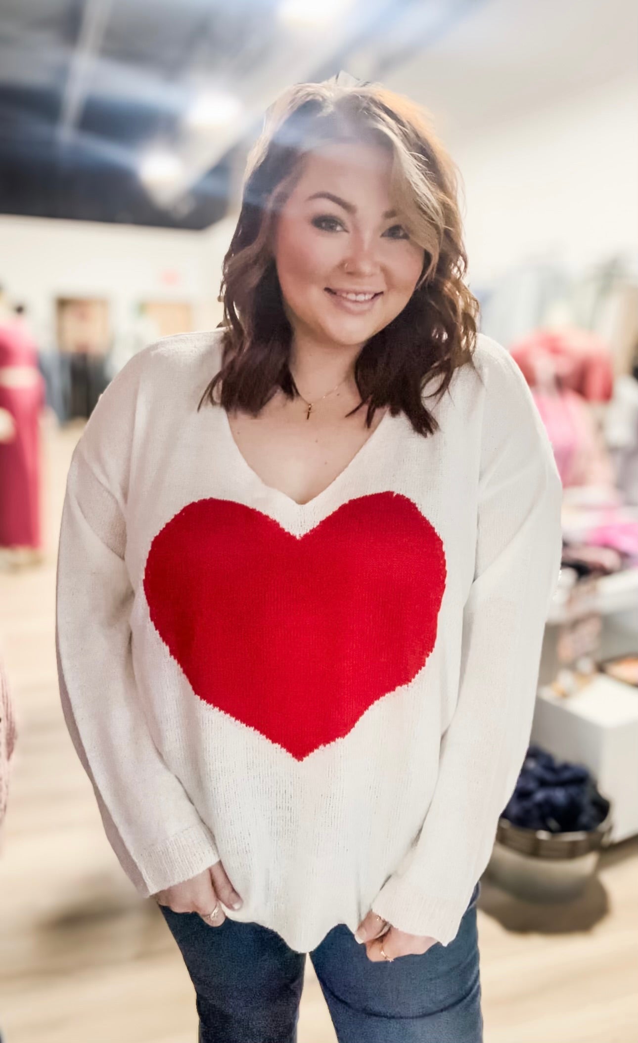 Sweetheart Sweater