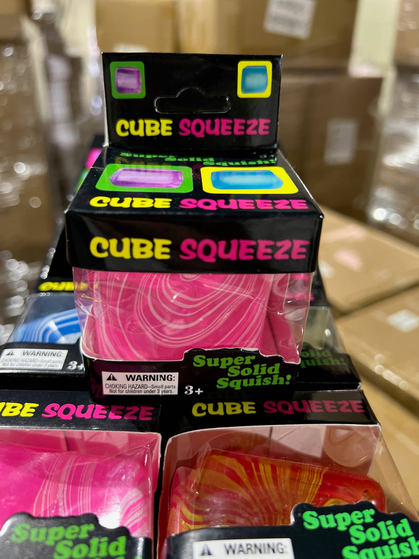 Swirly Design Cube