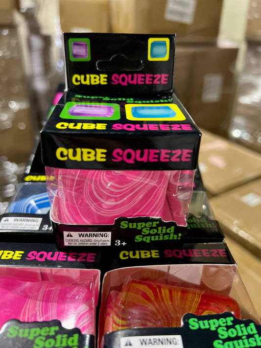 Swirly Design Cube