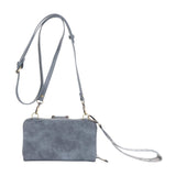 Jolie Crossbody Wallet With Boho Wrist Strap