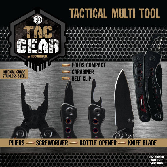 Tac Gear Stainless Steel Multi-Tool Knife