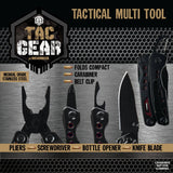Tac Gear Stainless Steel Multi-Tool Knife