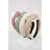 Ribbed Knotted Headbands