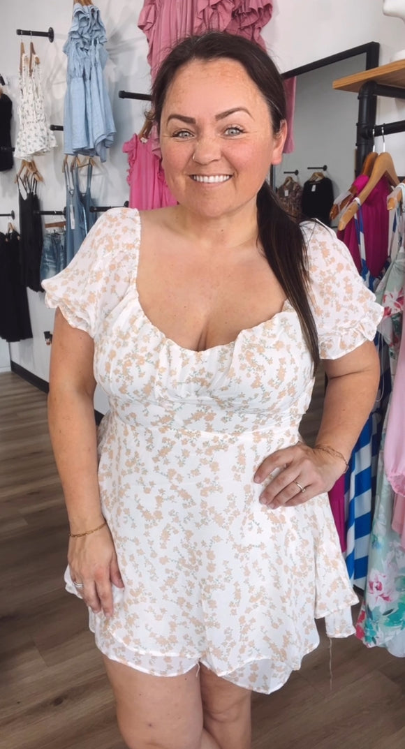 Farrah’s floral romper