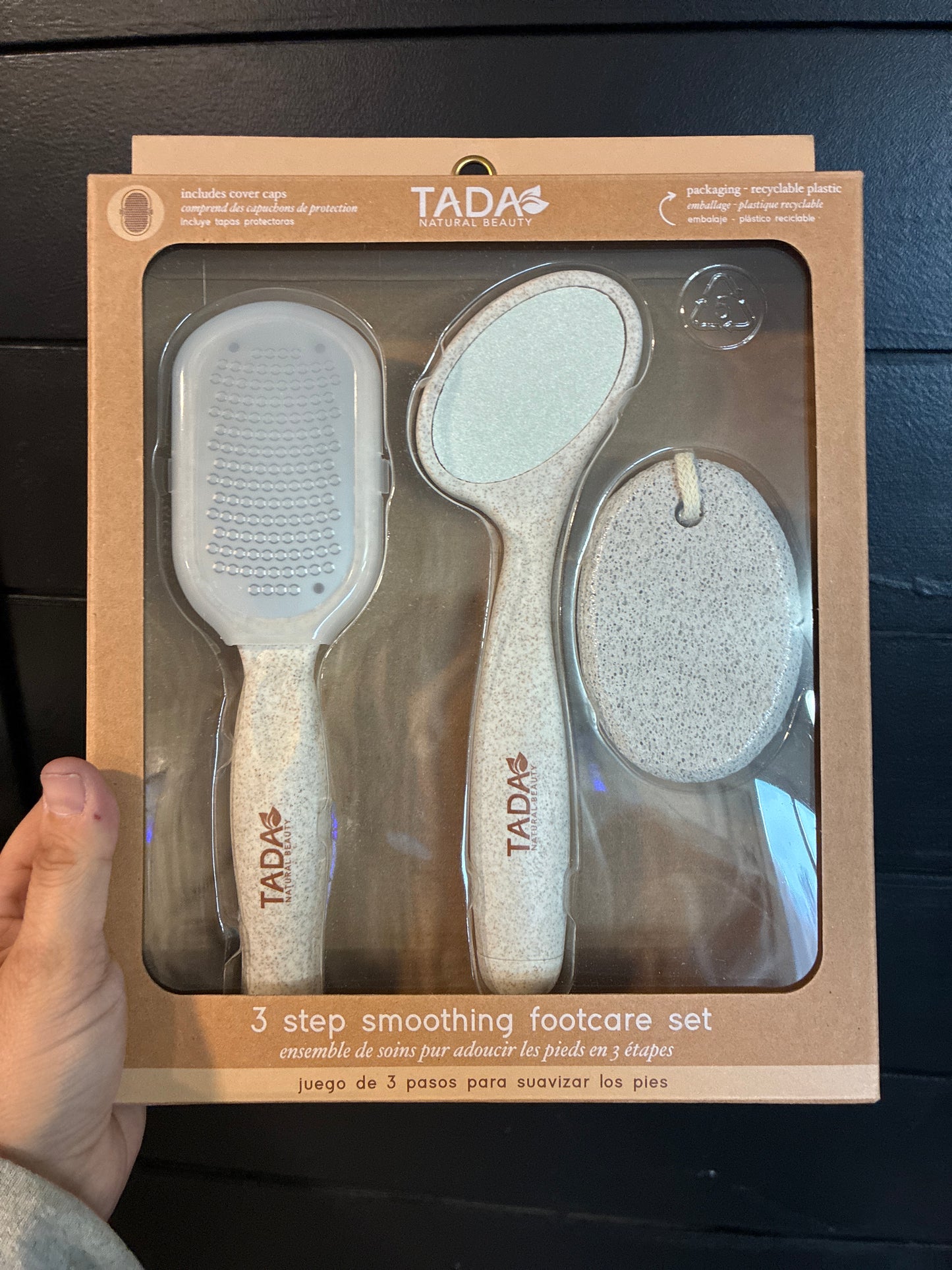 3 pk Foot care Set