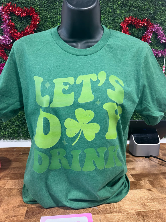 Let’s Day Drink wavy tee