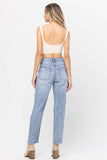 High Rise Vintage Cutout Straight jeans