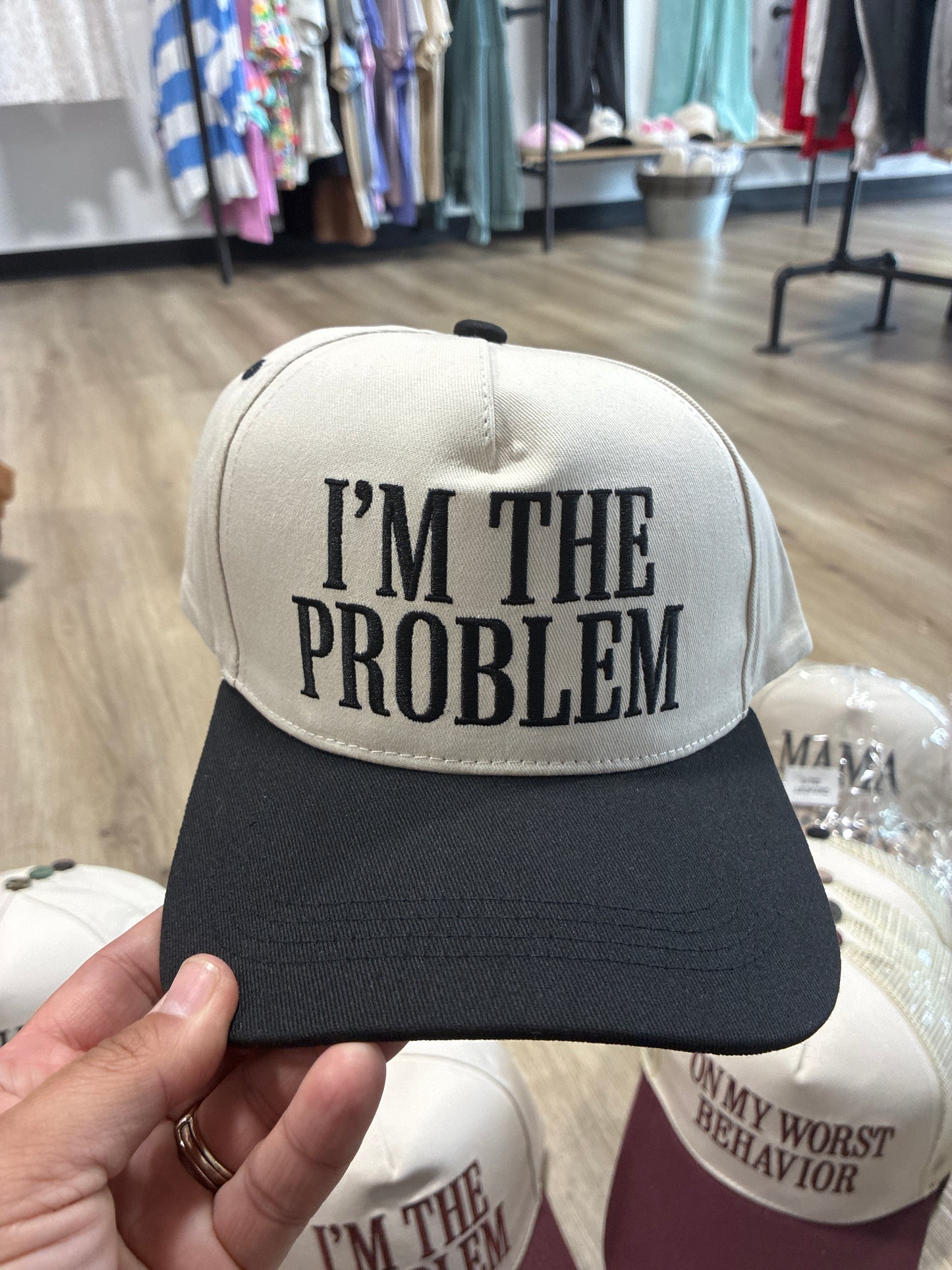 I’m the problem hat