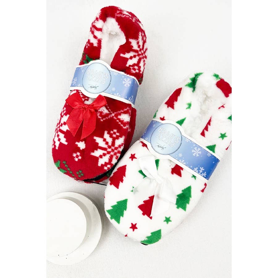 Christmas Theme Indoor Slippers