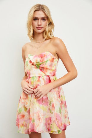 Garden Glow Mini Dress