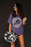 Cheer retro game day tee