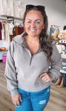 Zip me up this fall sweatshirt