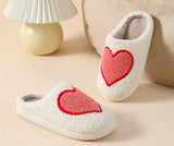 Valentine heart slippers