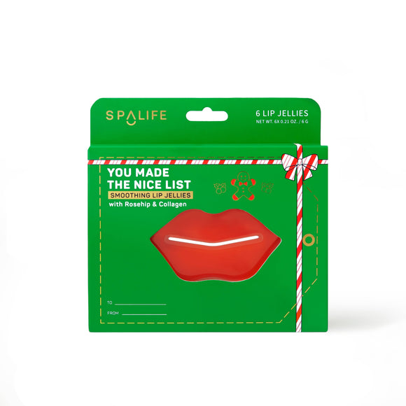 Candy Striped You Made the Nice list Lip Masks 6pk