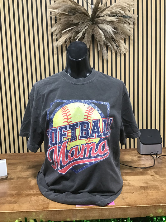 Softball mama tee