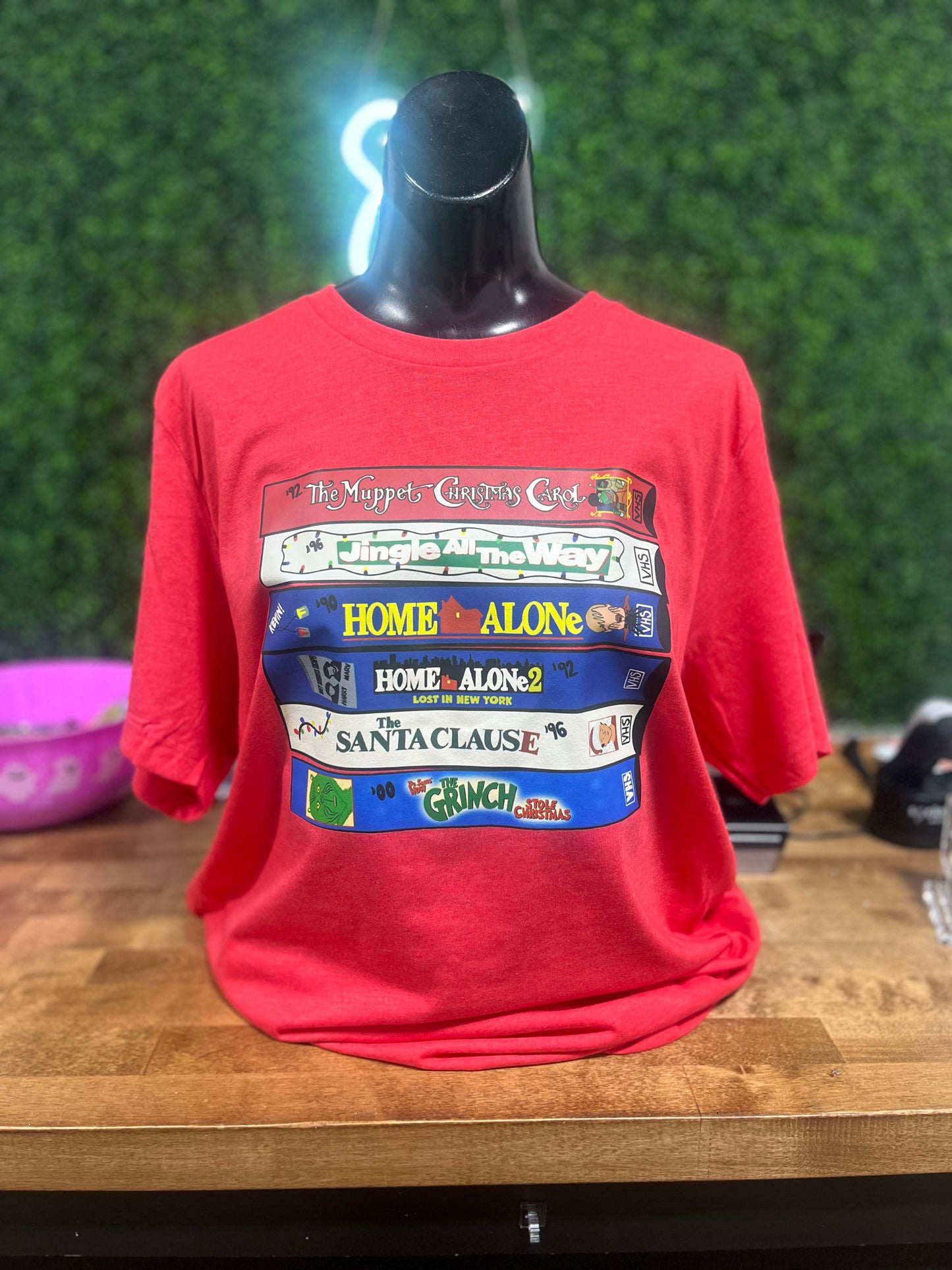 Classic Christmas vhs tee