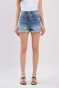Olivia’s ultra high rise mom shorts