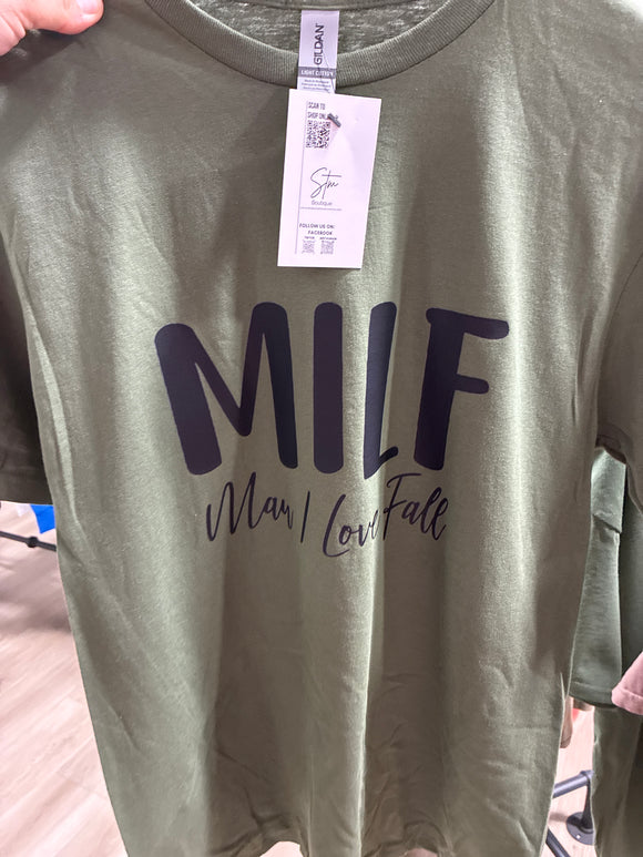 MILF…man I love fall tee