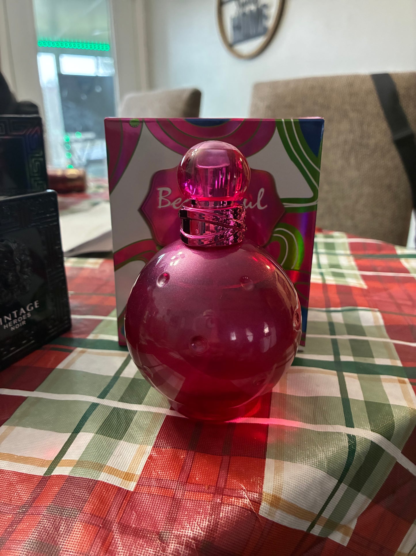 Beautiful lady perfume
