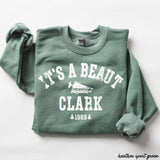 It’s a Beaut Clark crewneck