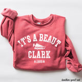 It’s a Beaut Clark crewneck