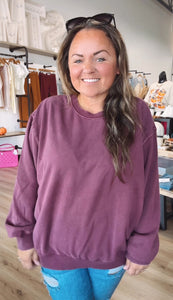 Cozy around the fire crewneck
