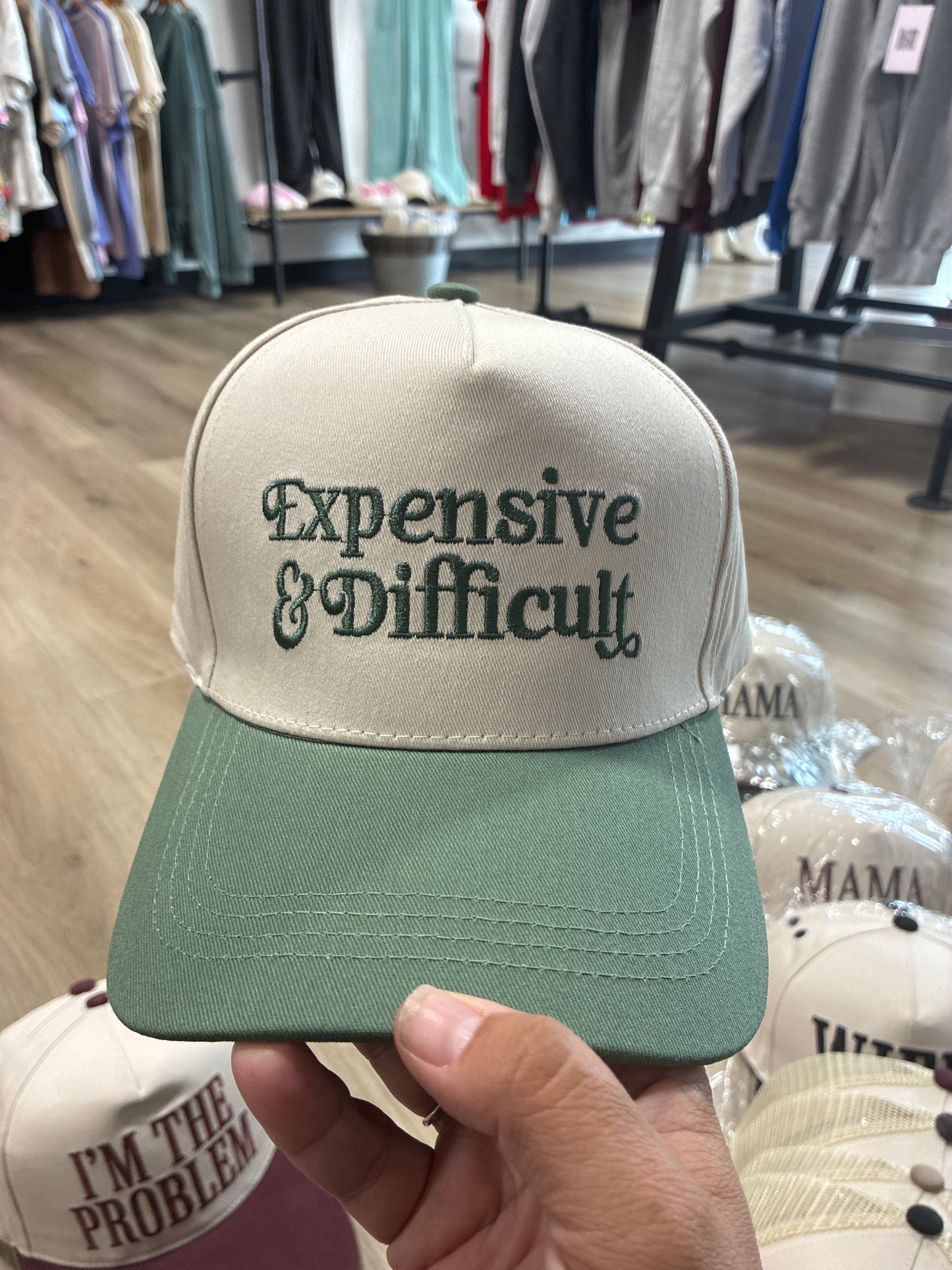 Expensive & Difficult hat