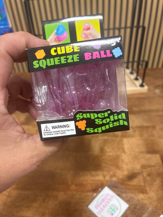 Bubble cube squishy