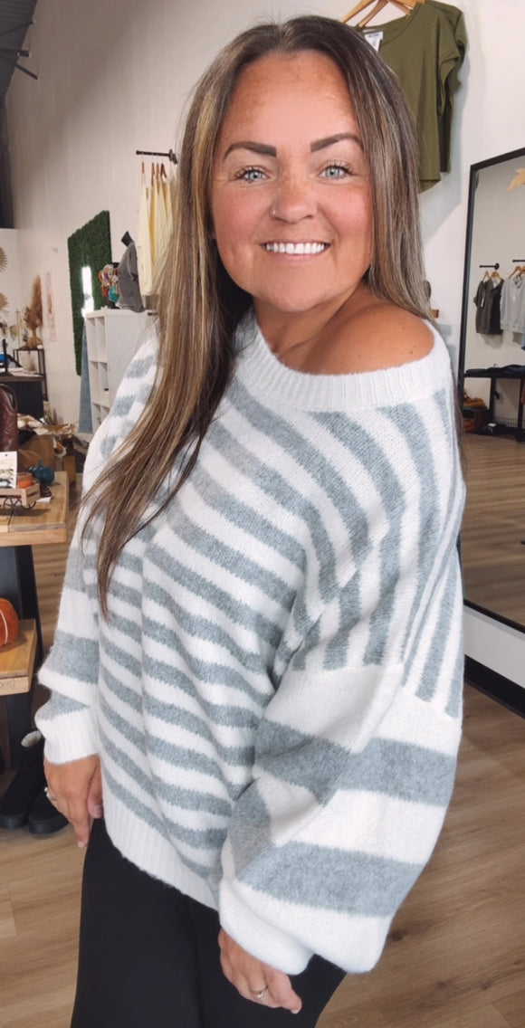 All mixed up sweater