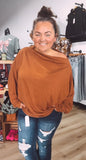 Ashlyn’s off the shoulder plus size top