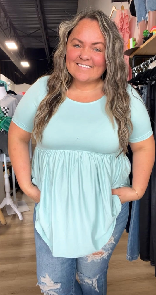 Becky’s babydoll top