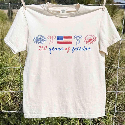 250 years of freedom tee