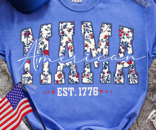 American Mama tee