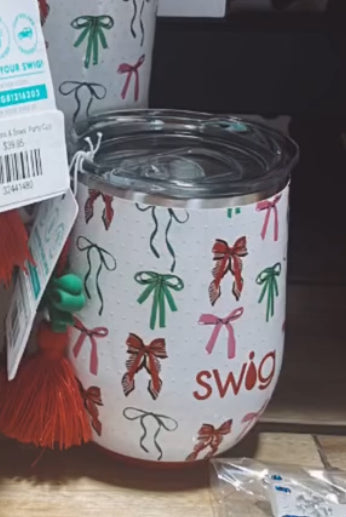 SWIG Ribbons & Bows Wine Cup