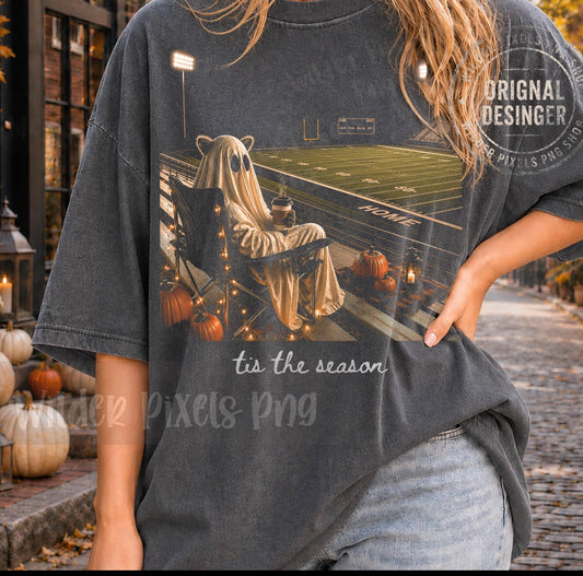 It’s the season ghost football crewneck