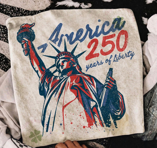 America 250 statue tee