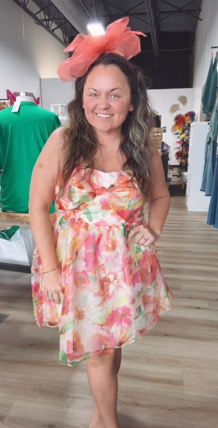 Garden Glow Mini Dress
