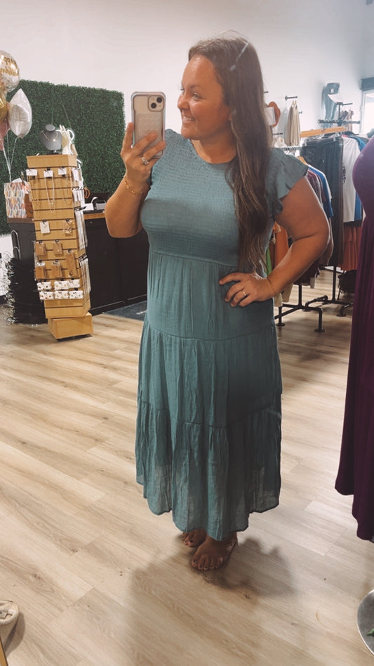 Fiona’s favorite midi dress