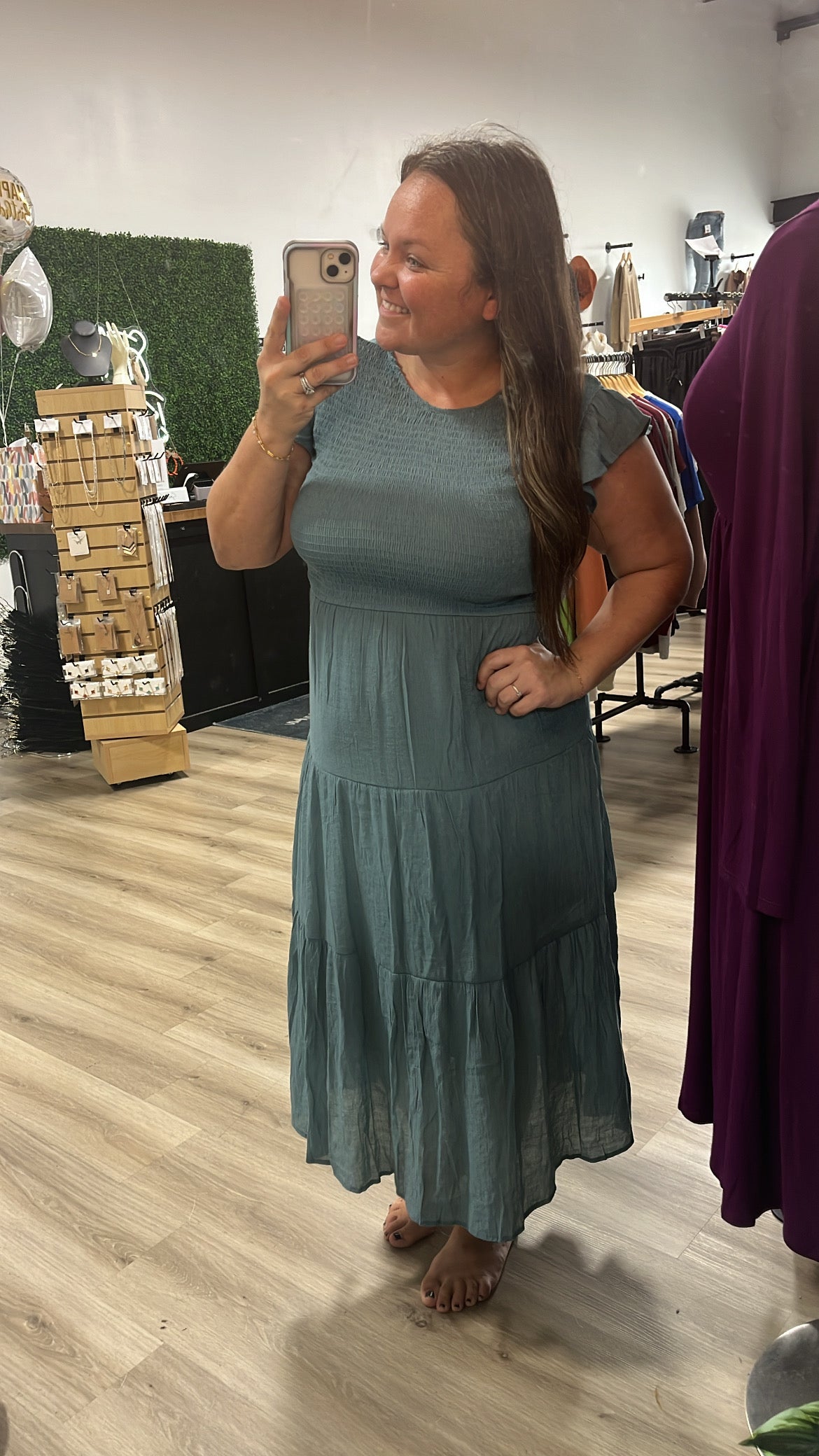 Fiona’s favorite midi dress