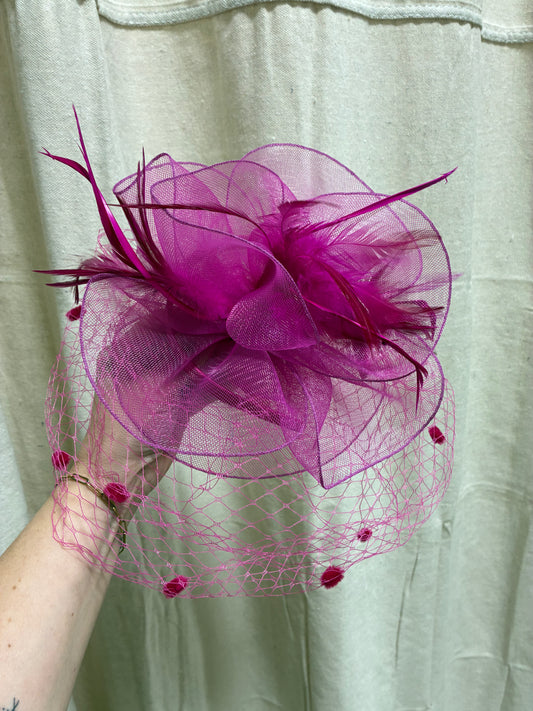 Kentucky derby flower fascinator