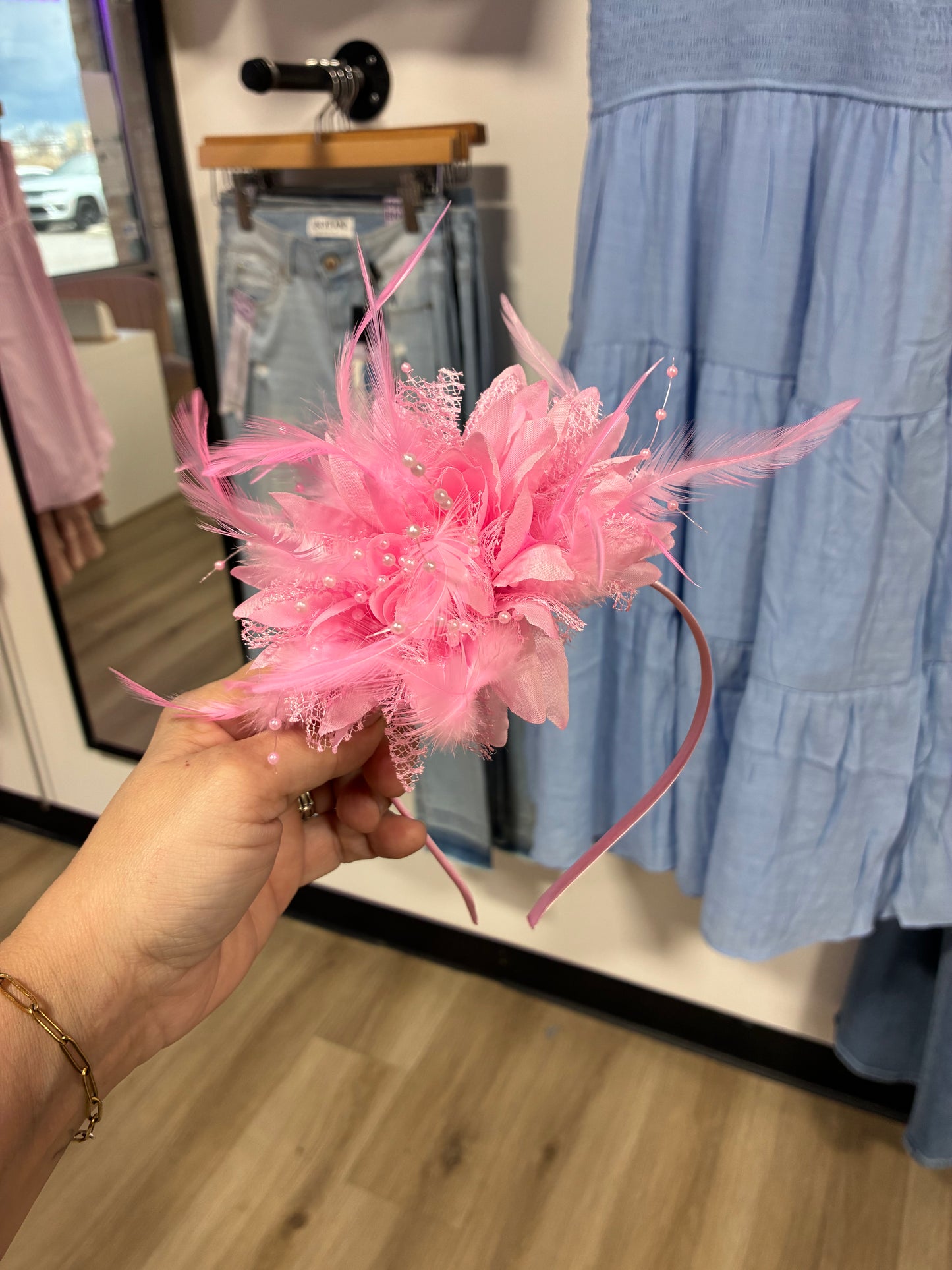 Peony Parade Fascinator