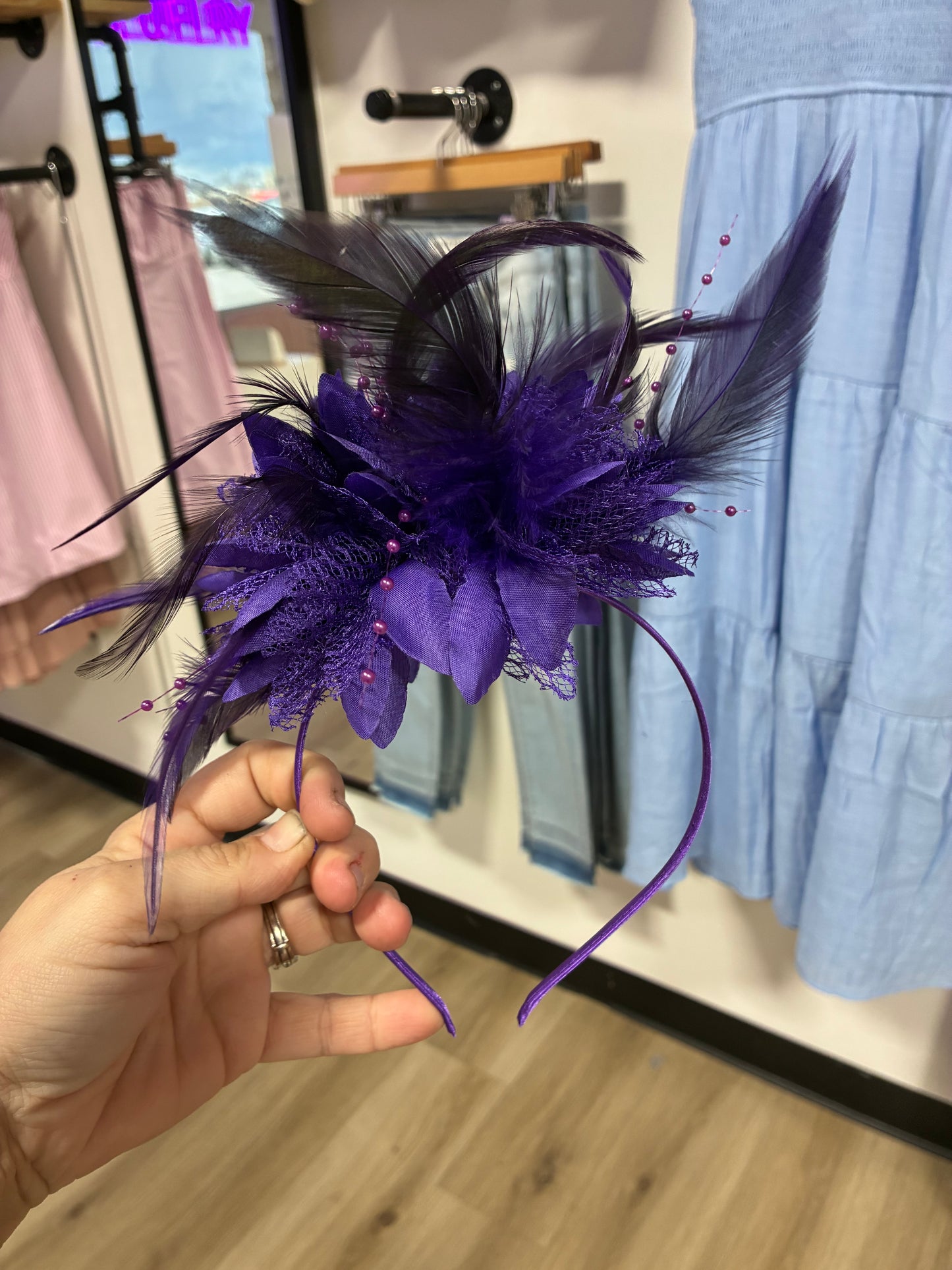 Peony Parade Fascinator