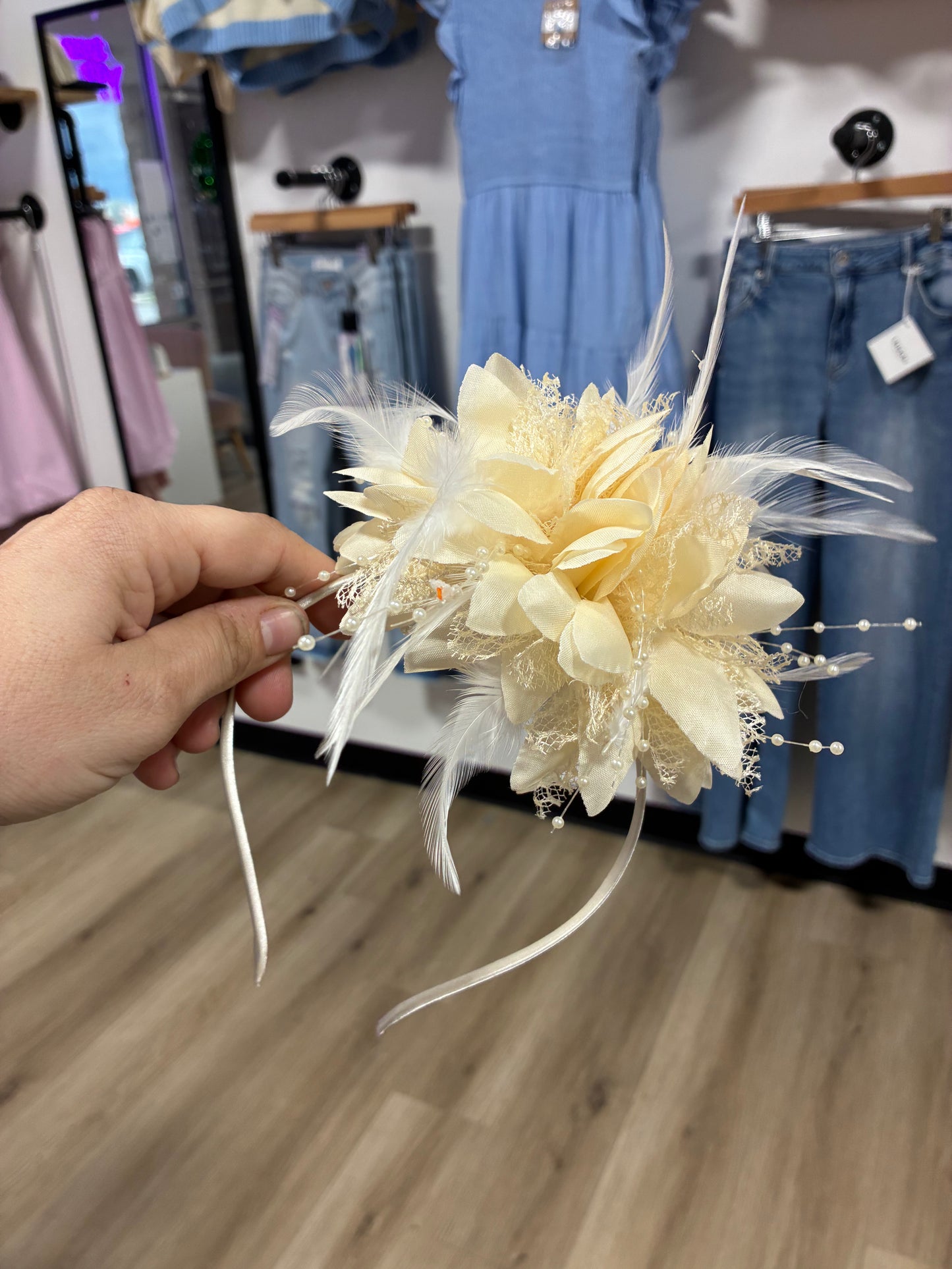 Peony Parade Fascinator
