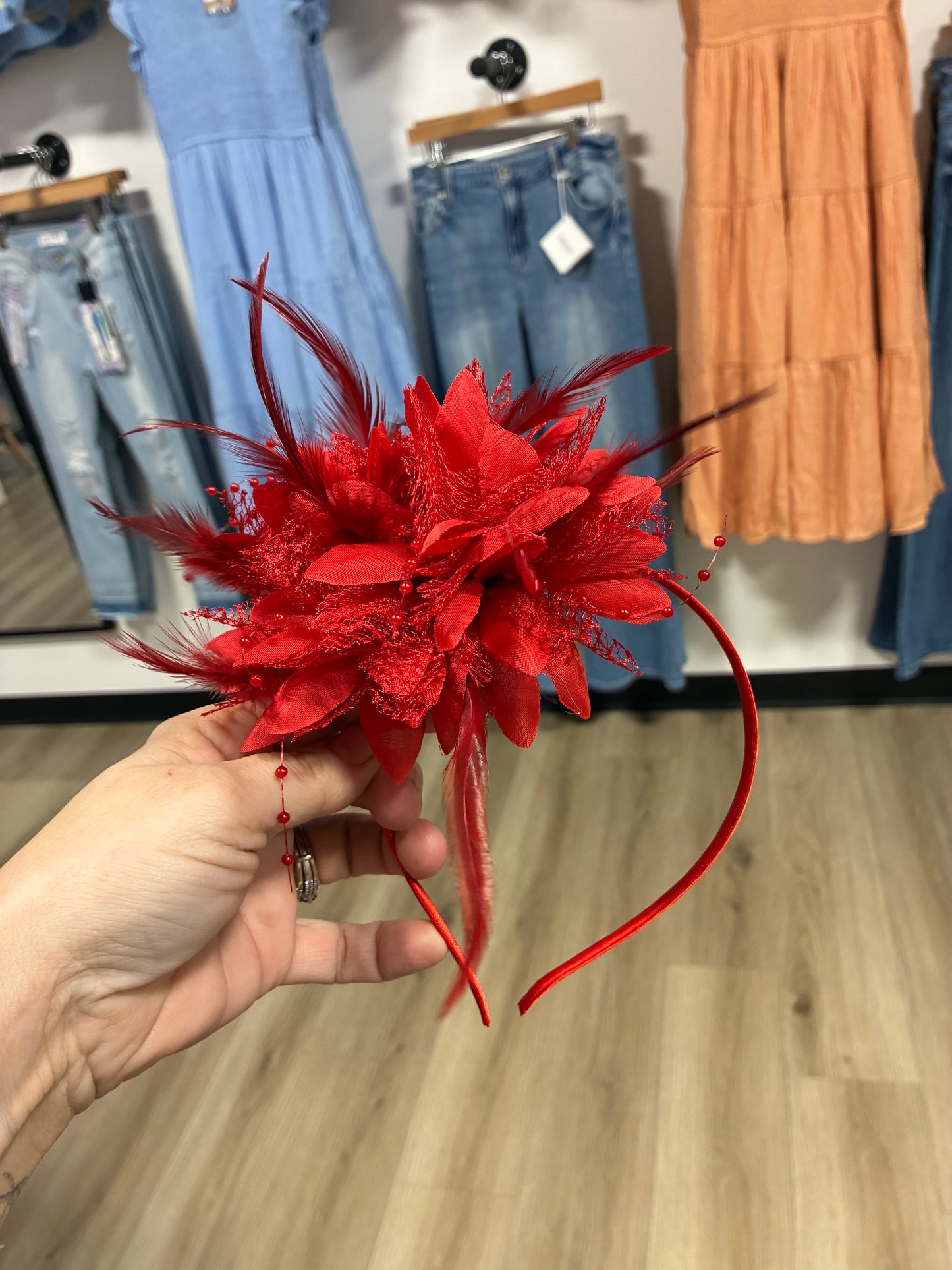 Peony Parade Fascinator