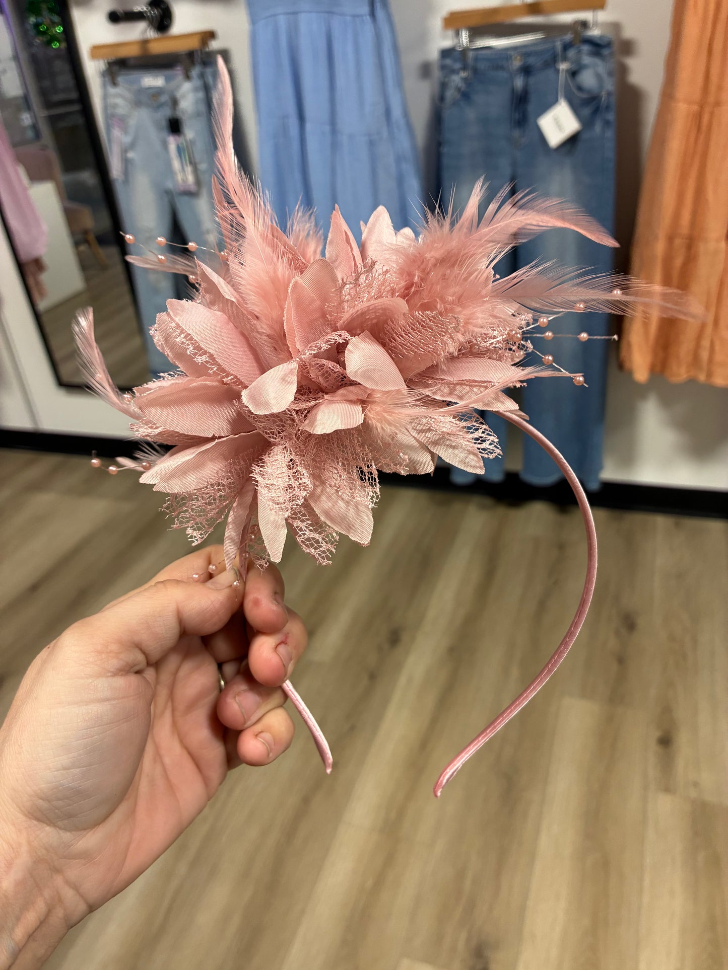 Peony Parade Fascinator