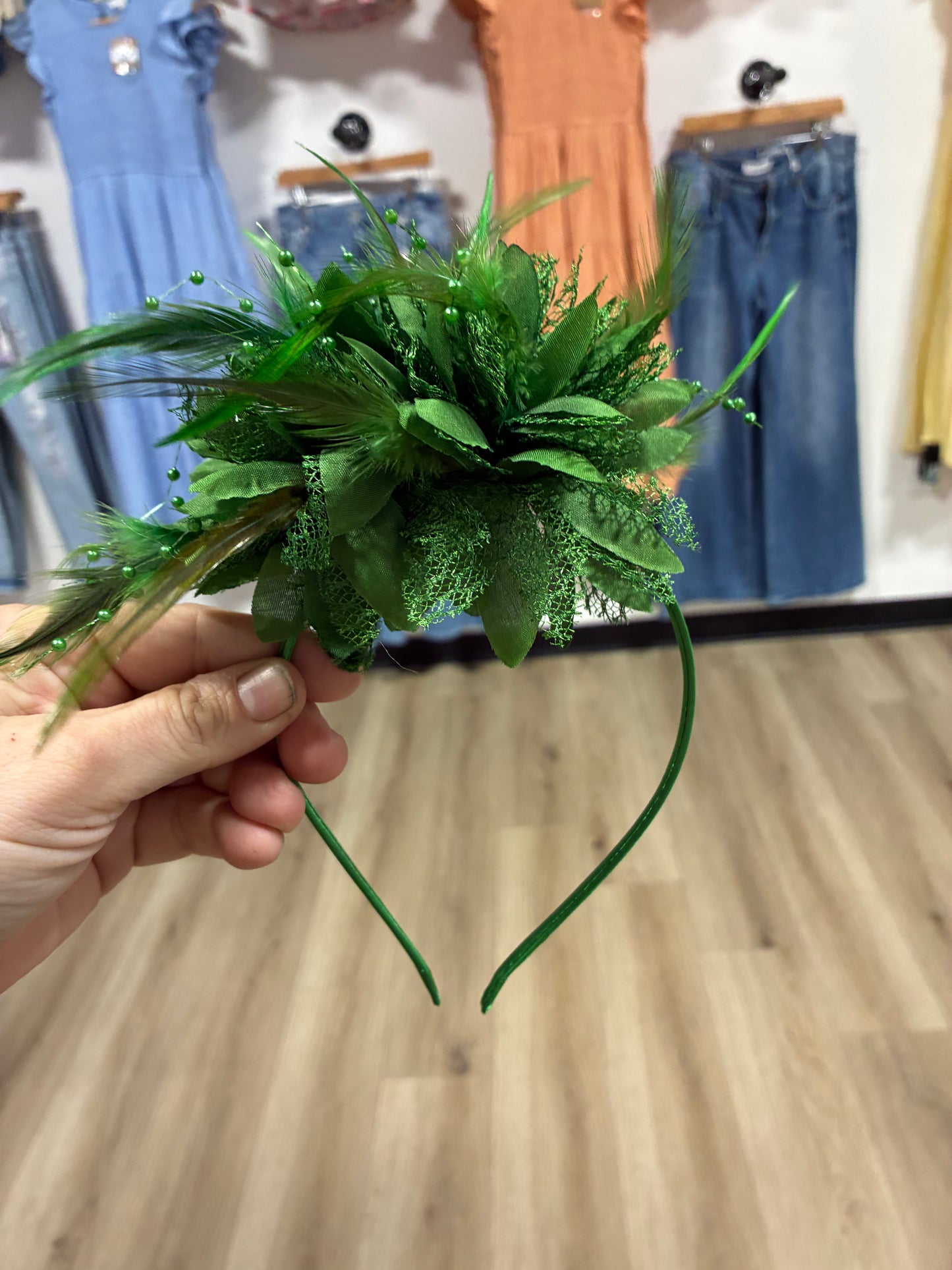 Peony Parade Fascinator