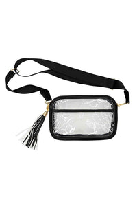 Clear crossbody bag