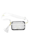 Clear crossbody bag