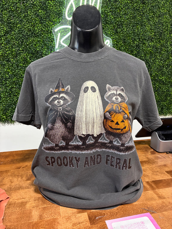 Spooky & Feral tee